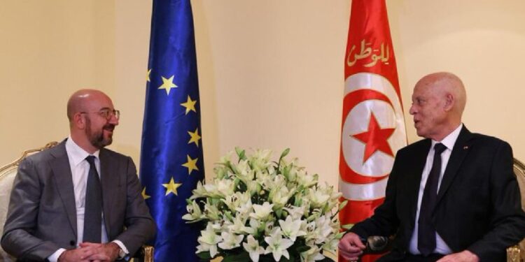 Incontro con Saied incentrato su 'sostegno Ue a popolo tunisino'