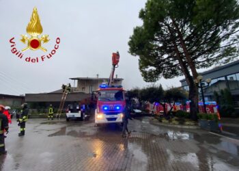 Incendio pizzeria Arosio