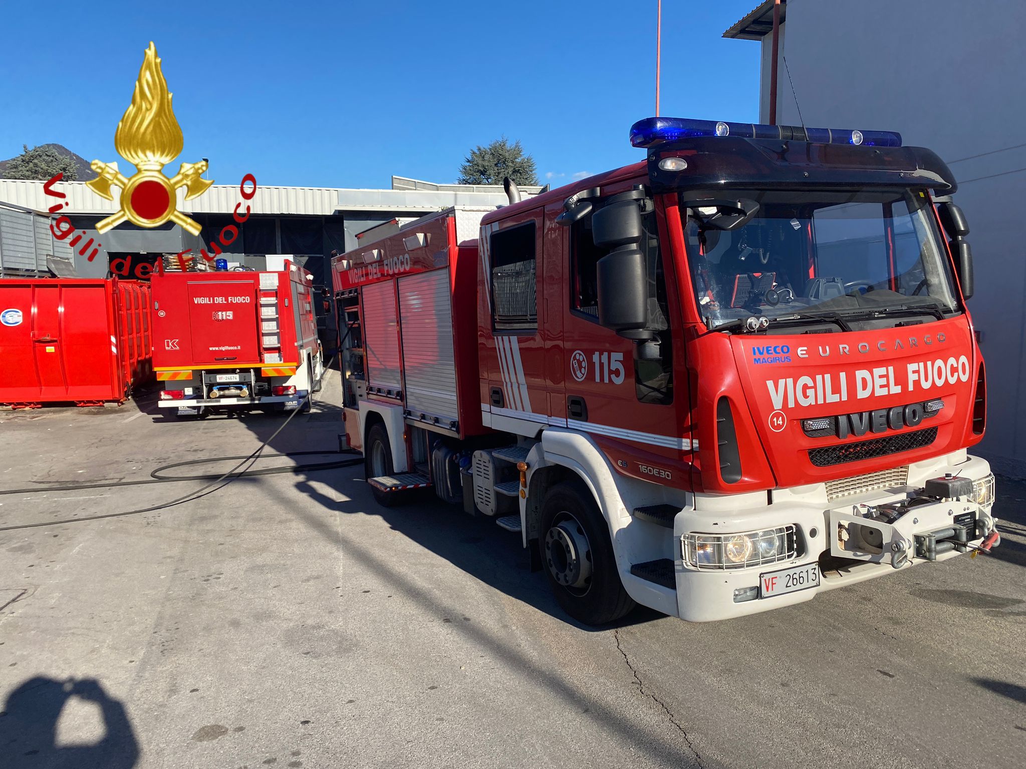 principio di incendio