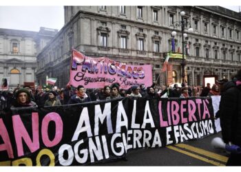 Corteo antifascisti