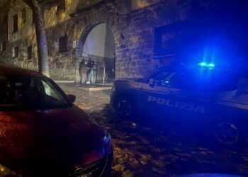 Intervento della Polizia in un appartamento