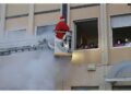 Anche il rombo delle Harley davanti all'ospedale di Bolzano