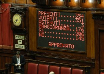 Via libera dell'Aula alla seduta fiume