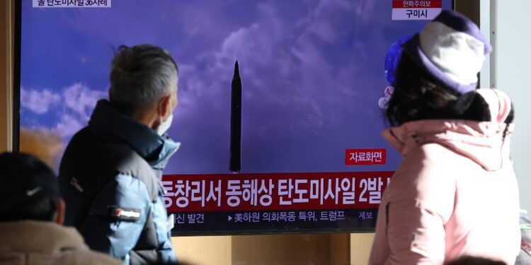 Caduti nel Mar del Giappone. Il 37mo test di Pyongyang nel 2022