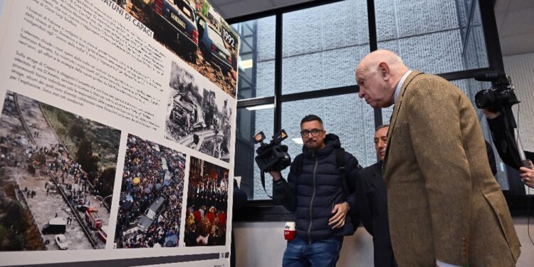 Nordio a mostra ANSA su Falcone e Borsellino che ricorda vittime
