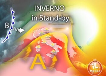 Qualche pioggia solo verso metà settimana sul centro-nord
