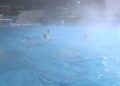 Como nuoto allenamenti all'aperto