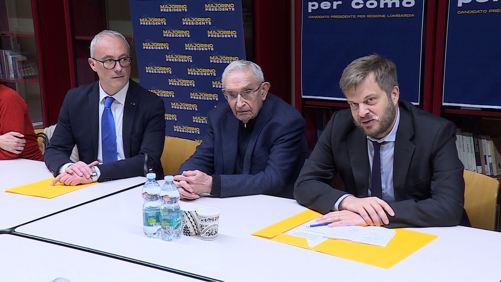 Regionali in Lombardia, il candidato del centrosinistra Majorino a Como