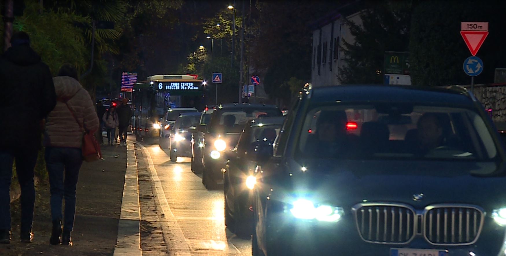 Natale a Como e Cernobbio. Festa dell’Immacolata all’insegna del caos viabilità