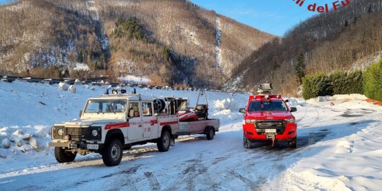 Oltre un metro di neve fresca nella zona