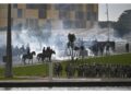 Il blitz nell'accampamento davanti a caserma esercito a Brasilia