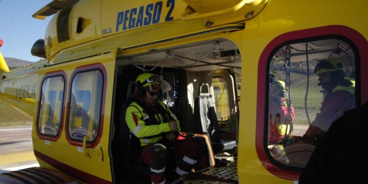Trasportato con l'elisoccorso a Firenze all'ospedale Meyer