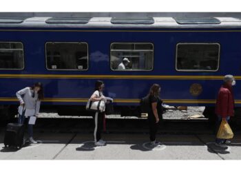 Dopo un tratto in treno