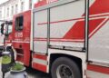 Liquido infiammabile sul pianerottolo