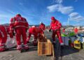Allestite in banchina tende Croce Rossa per prima accoglienza