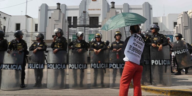 Sulla Plaza Dos de Mayo