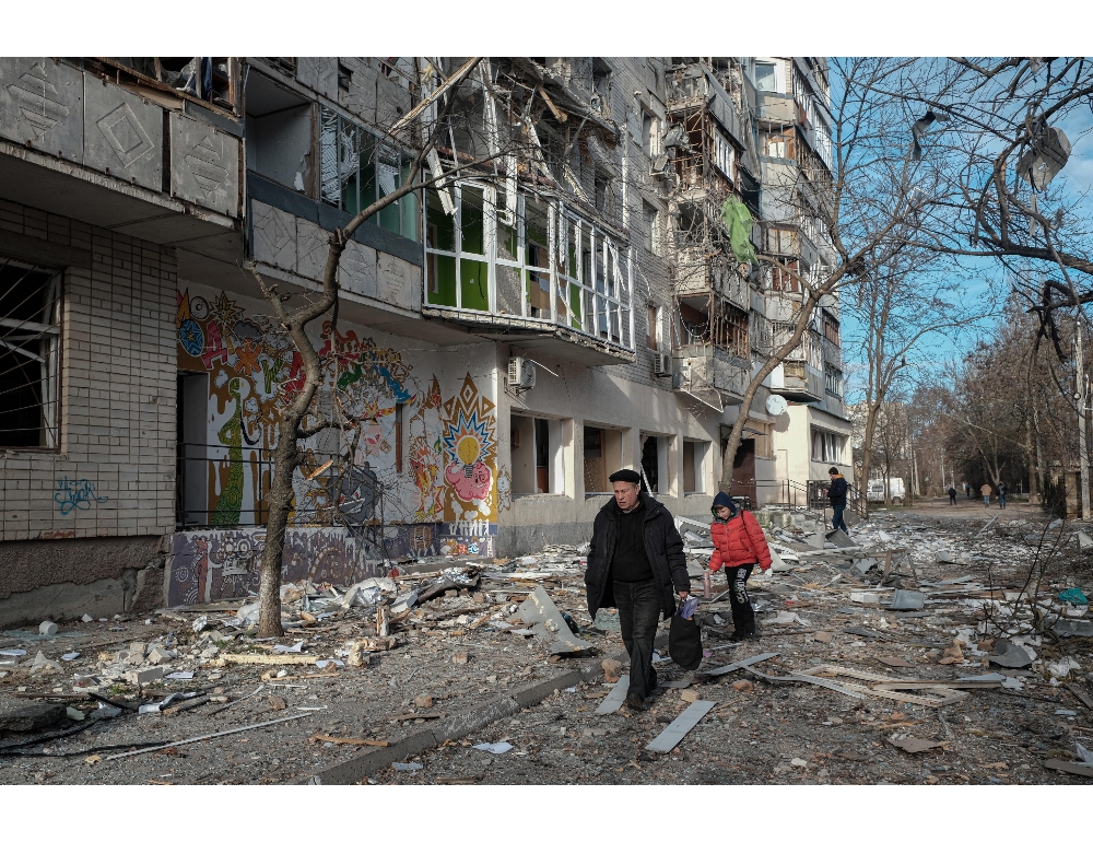 Ucraina: bombe russe su Kherson a Capodanno, un morto