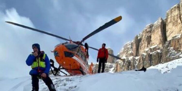 Martedì era finito sotto una slavina durante un'escursione