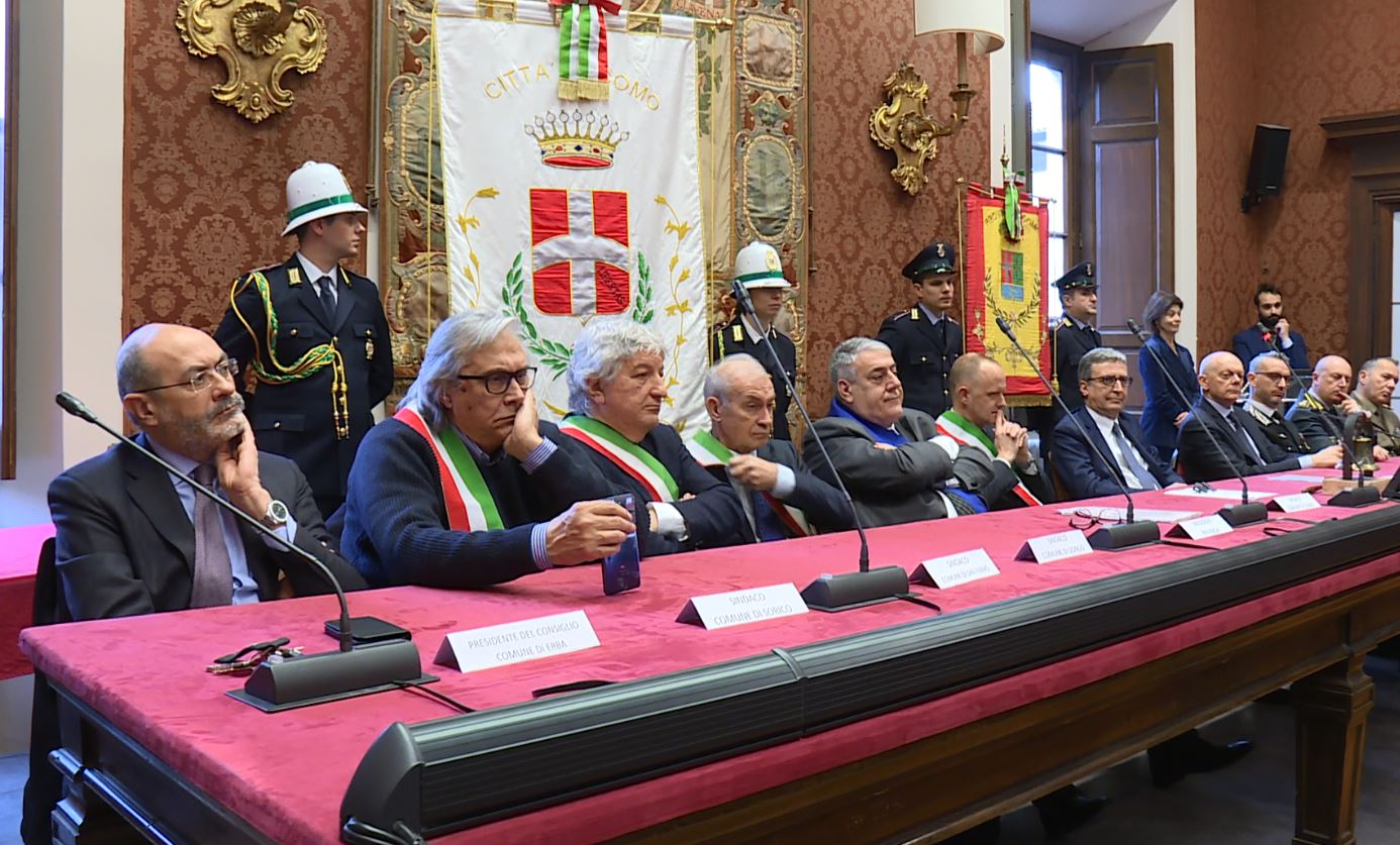 Il Giorno della memoria, celebrazione in Comune a Como. Sette medaglie d’onore