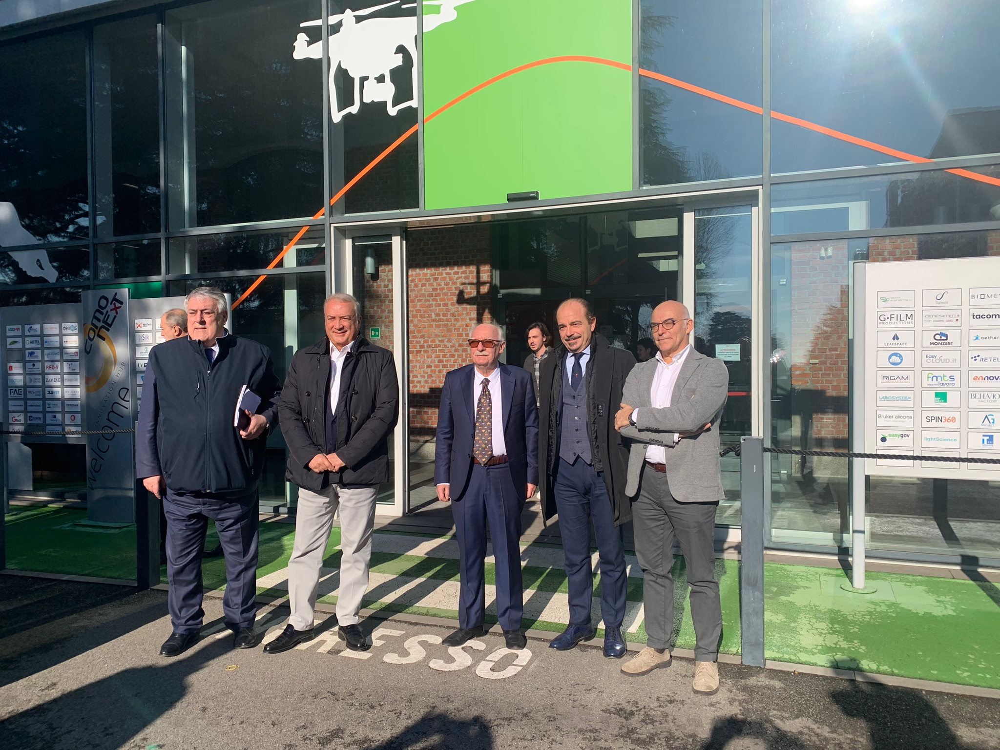 ComoNExT, la visita del sottosegretario Butti: “Cablare il territorio e investire nelle start up”