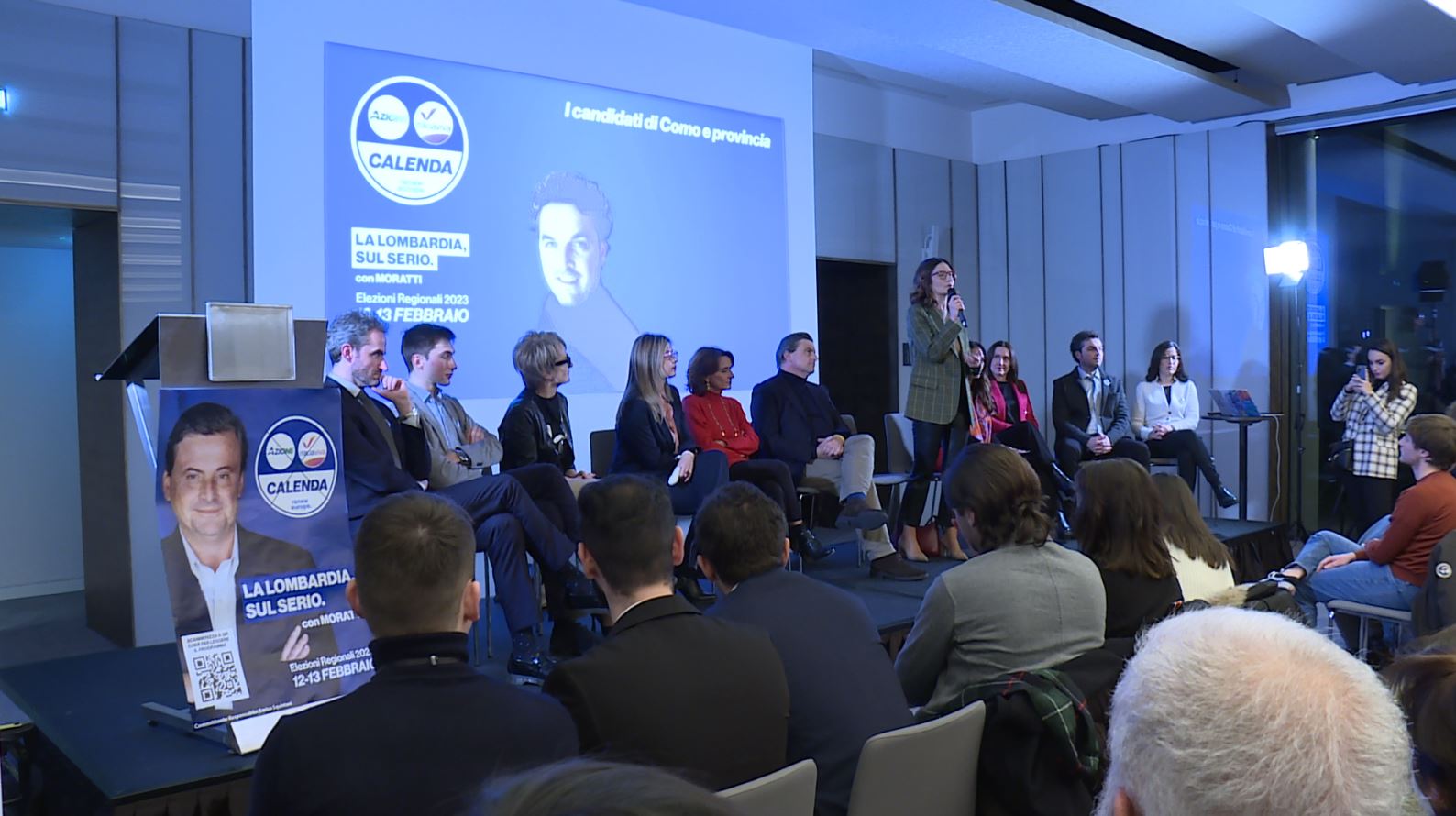 Elezioni regionali in Lombardia, presentati i candidati comaschi del Terzo Polo