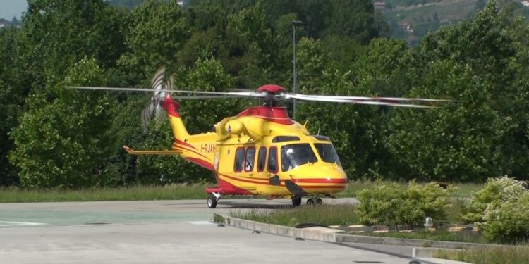 Elisoccorso. Incidente Lomazzo