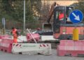 Rotatoria di Villa Olmo, opera definitiva in primavera
