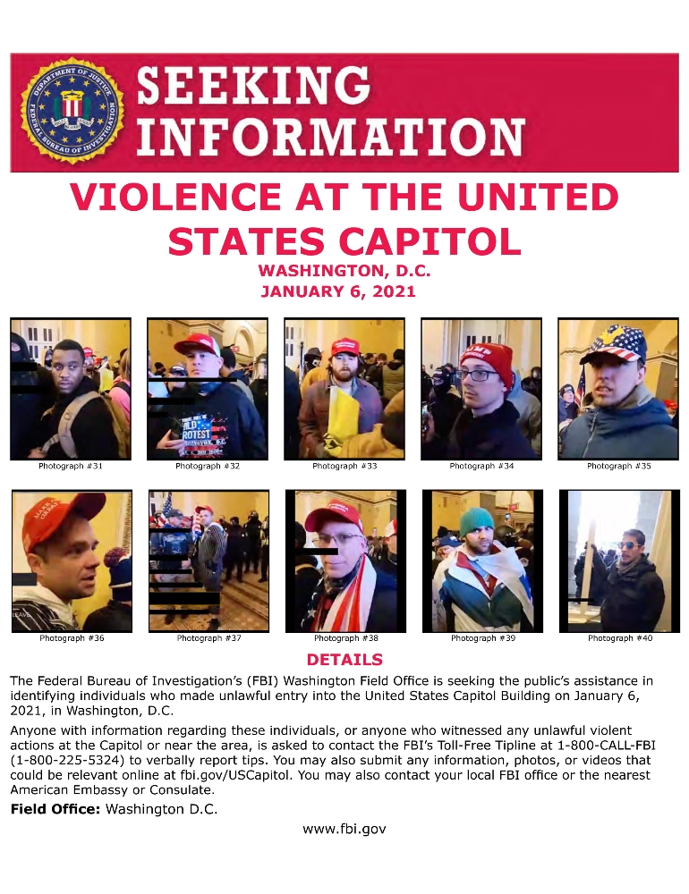 Assalto Capitol: 5 anni e mezzo a veterano Marine