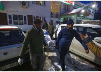 Nella località turistica di Gulmarg