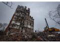 'Distrutta dai bombardamenti russi'
