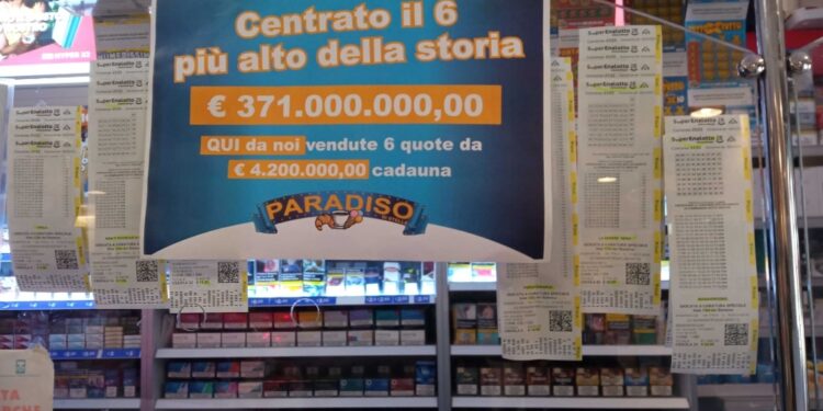 In bar dell'Avellinese vinti oltre 25 milioni di euro