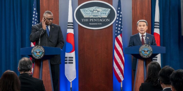 Delegazione di Seul al Pentagono