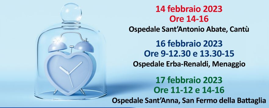 Settimana del cuore, incontri e visite con i cardiologi dell’Asst Lariana