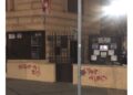 Scritte a sostegno anarchico. Indaga la Digos