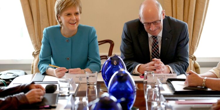John Swinney dato inizialmente come possibile nuovo leader