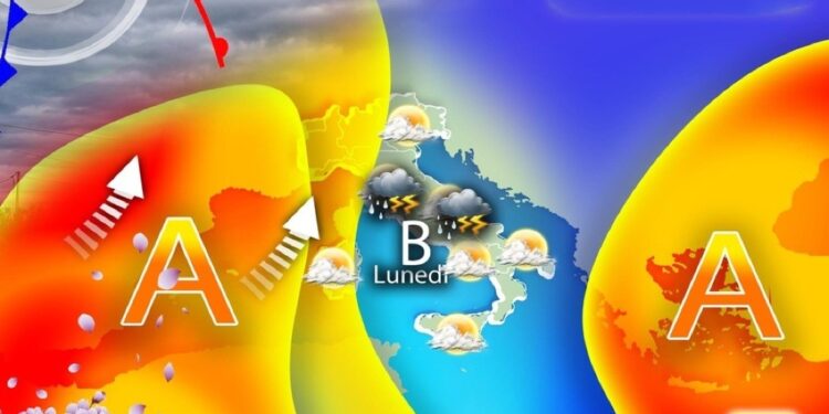 Oggi possibili piogge su Centro e Romagna