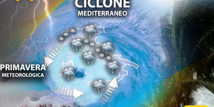 Persiste Ciclone mediterraneo