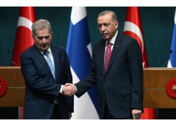 Presidente finlandese Niinisto vede leader turco ad Ankara