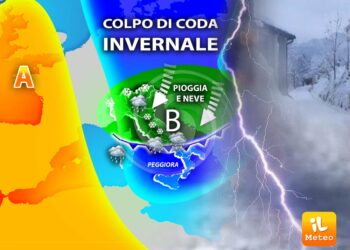 Tornano freddo e neve.Temperature sotto media in Settimana Santa