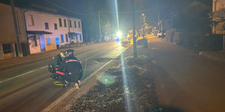 L'incidente ieri sera verso le nove nel Reggiano