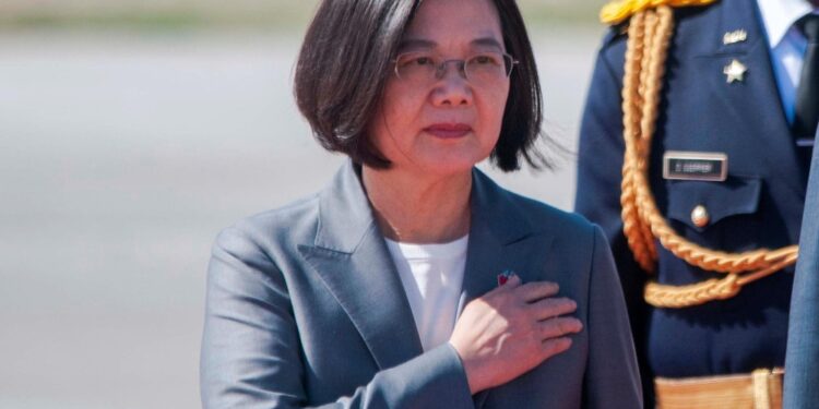 Tsai Ing-wen a Los Angeles