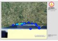 Mappa del Tas dei vigili del fuoco per coordinare interventi