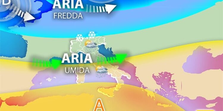 Dalla metà della settimana aumentano le temperature