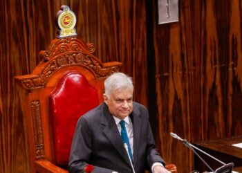 L'annuncio del presidente Ranil Wickremesinghe in parlamento