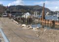 Cantiere paratie del lungolago di Como