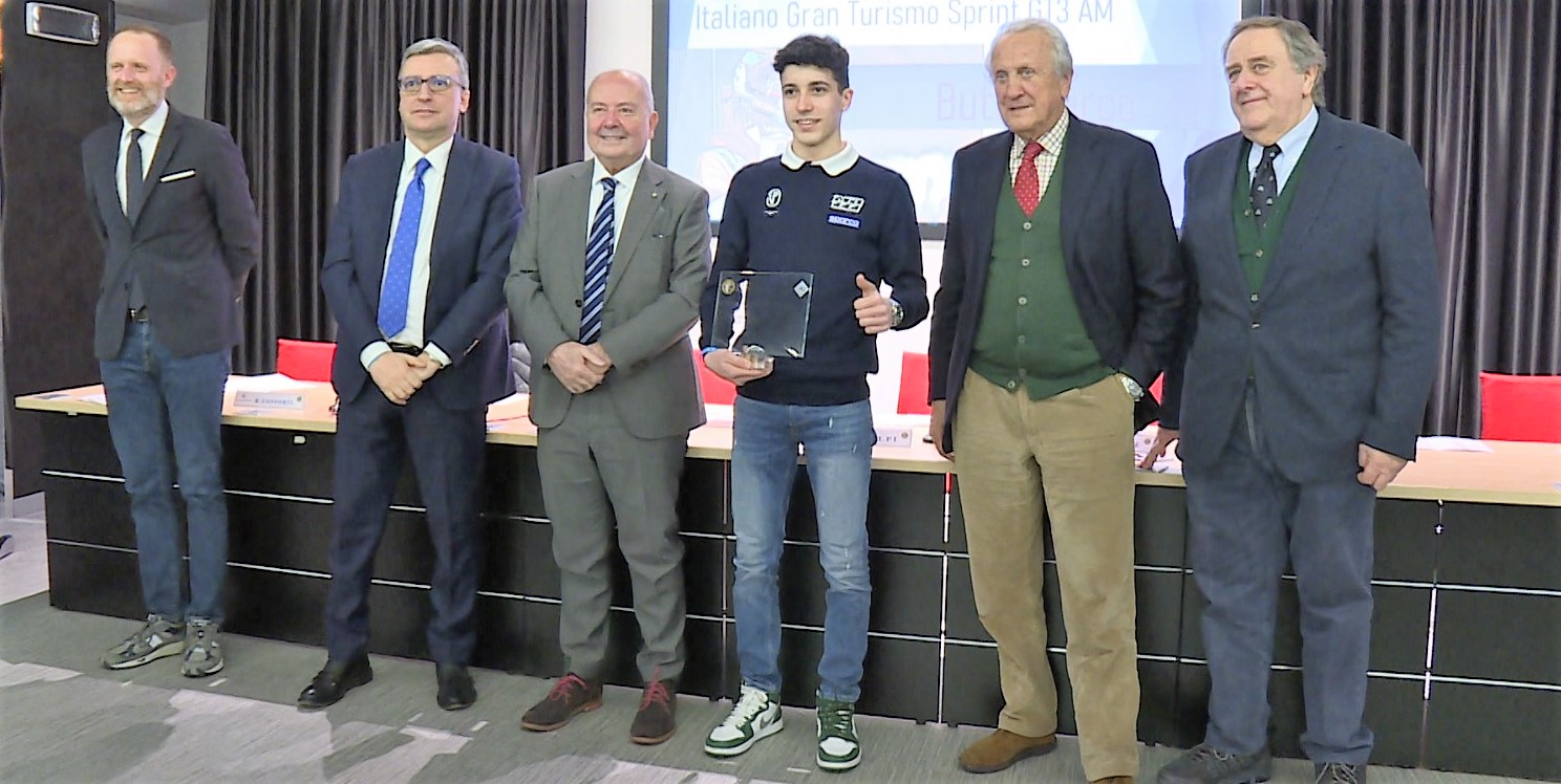 Premiazioni Aci, Marco Butti due volte vincitore