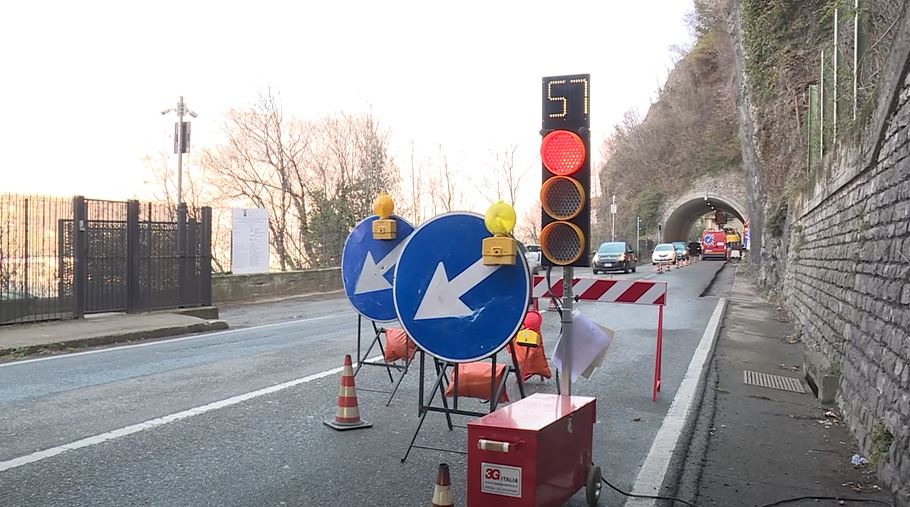 Pognana, Lezzeno e Bellagio: da domani, per lavori, senso unico alternato