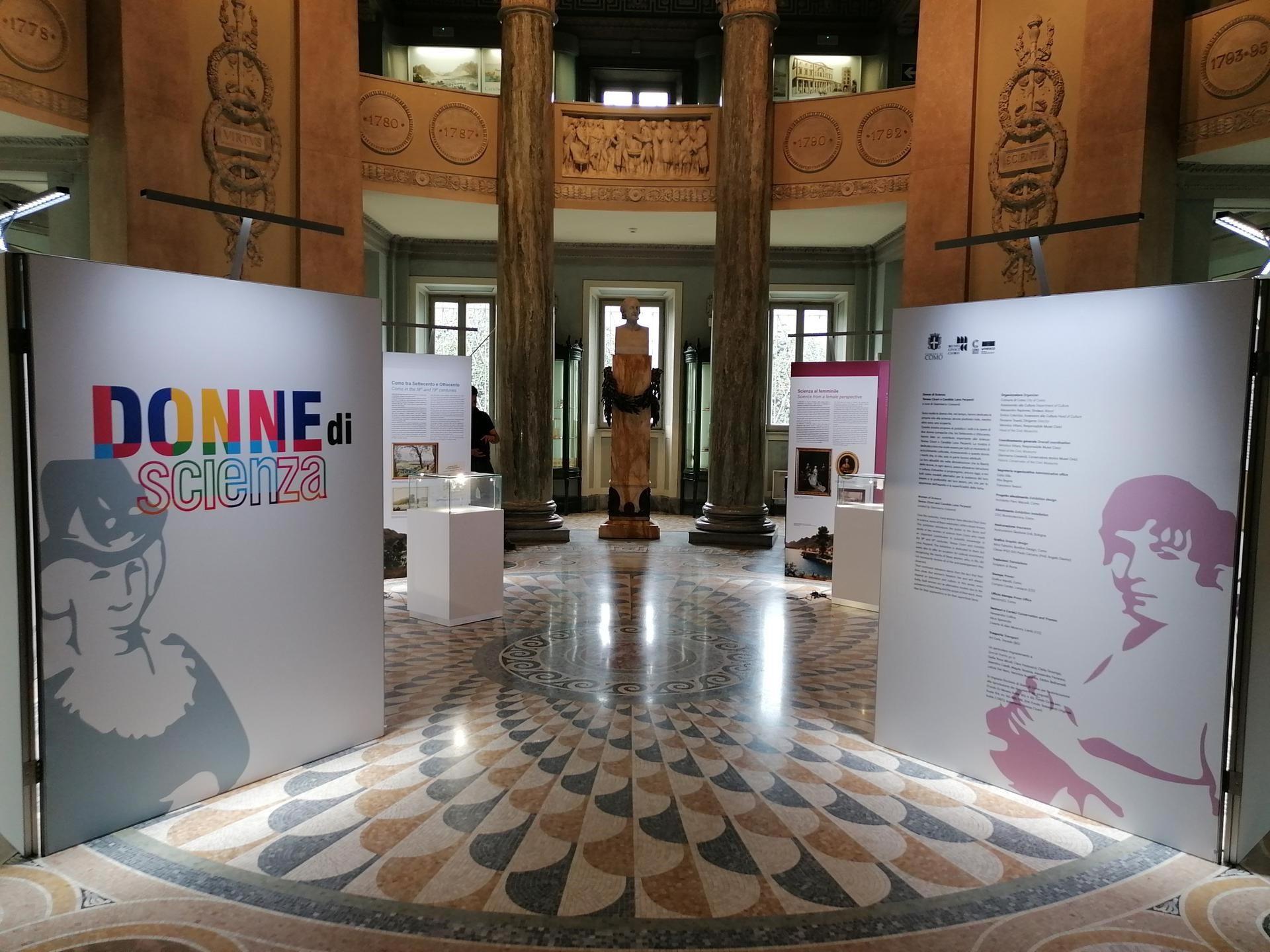 Al Tempio Voltiano arriva la mostra “Donne di Scienza”