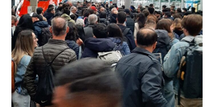"Più gente oggi che quando siamo partiti per il Covid