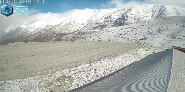 Rete meteo Caput Frigoris registra picco a Campo Imperatore